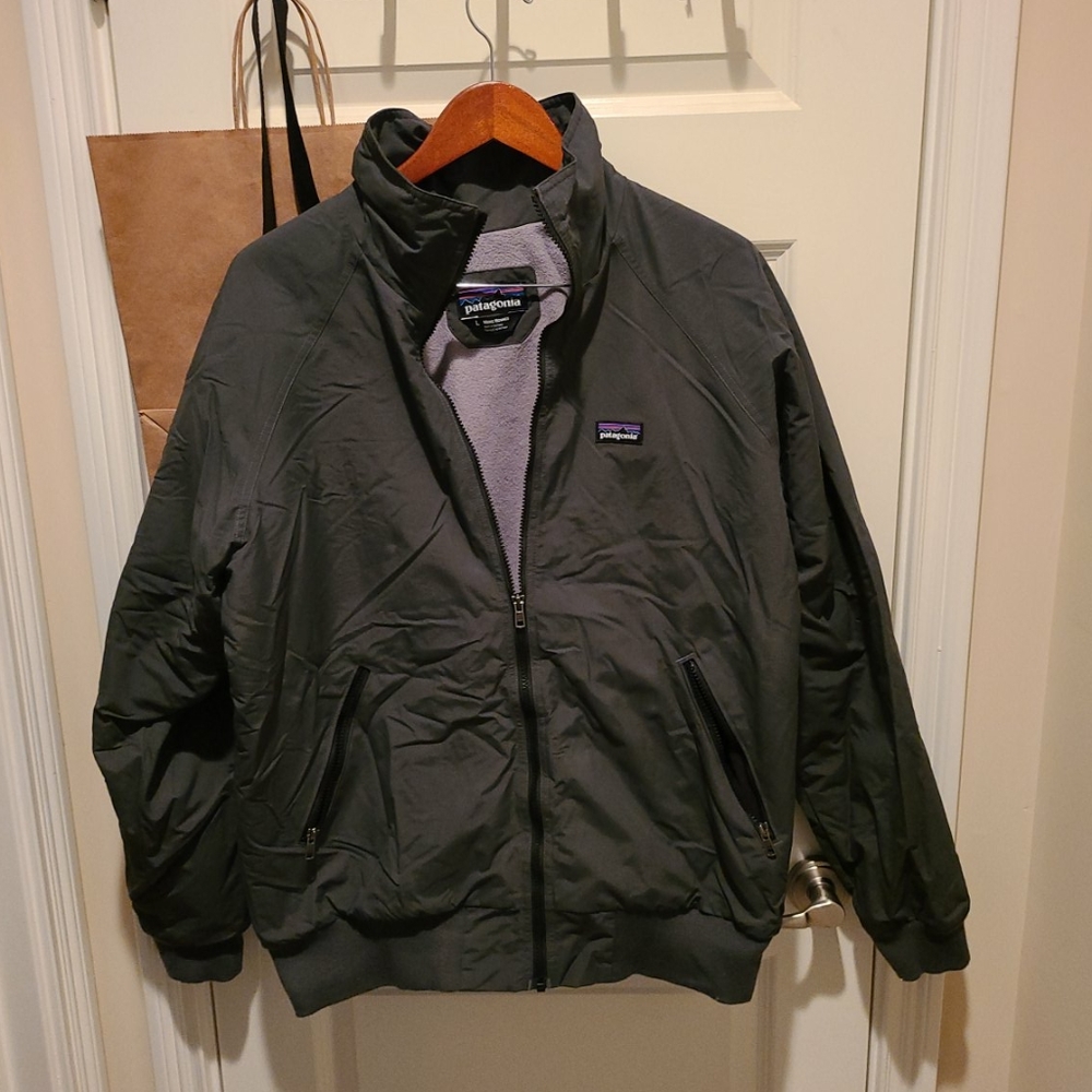 Patagonia fleece insulated baggies jacket